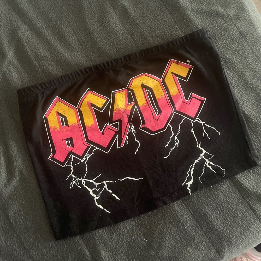 AC/DC Tube Top size Medium